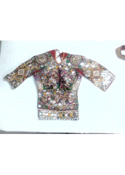 navraatri mirror cotton blouse(kediu)